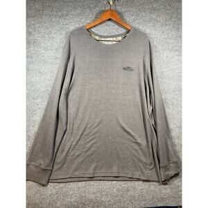 Realtree Thermal Shirt Men's 2XL Gray Long Sleeve Outdoors Hunting Camp